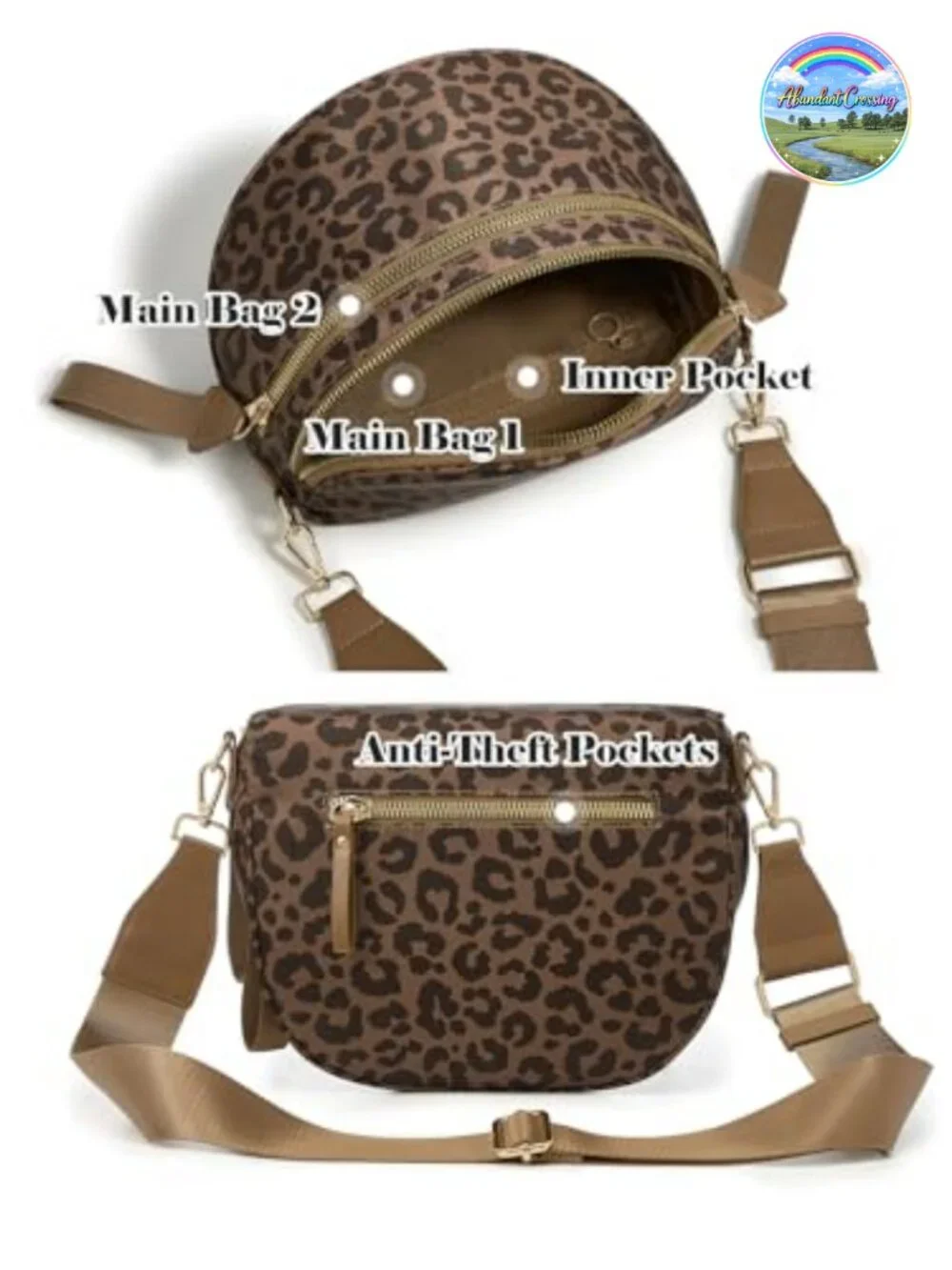 MEISEY Quilted Shoulder Bag - Mini Crossbody Padded Strap